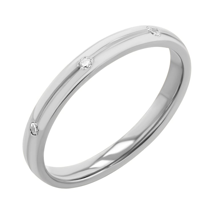 Zlaté snubní prsteny s diamanty Lavori 117969