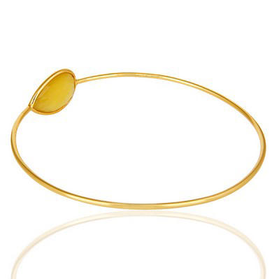 Chalcedonový stříbrný náramek 7946