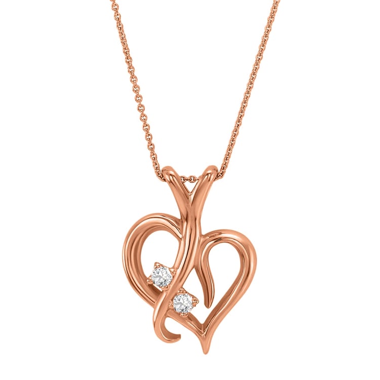 Náhrdelník ze zlata s diamanty 11740