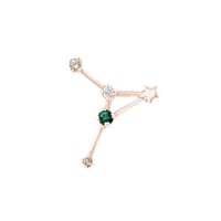 Náušnice se znamením zvěrokruhu Cancer