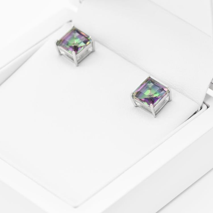 Náušnice s topazy 17710