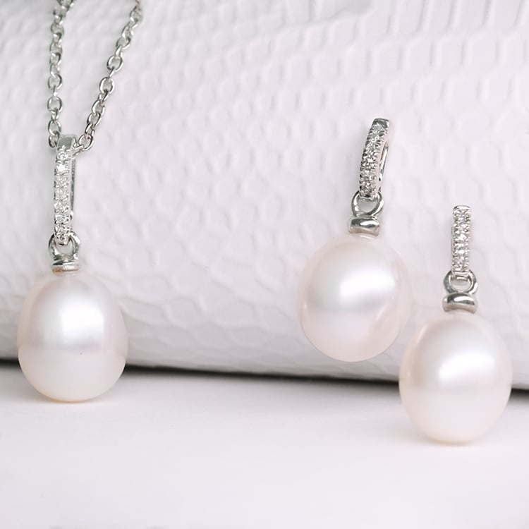 Zlatá perlová kolekce s diamanty Dudey 116620