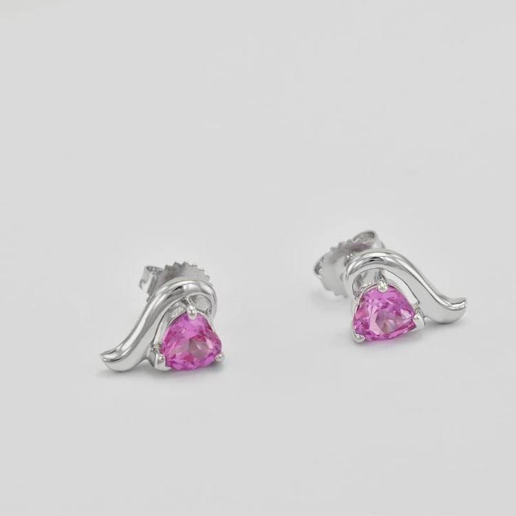 Safírové náušnice 38437