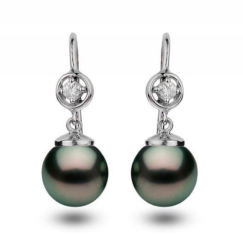 Perlové náušnice Emah