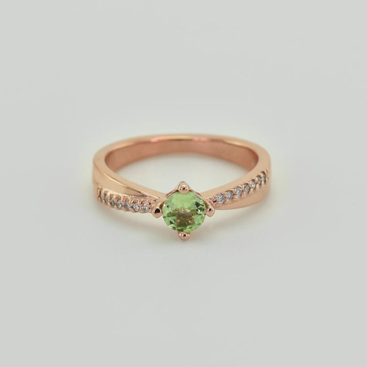 Zásnubní prsten s granátem 29730