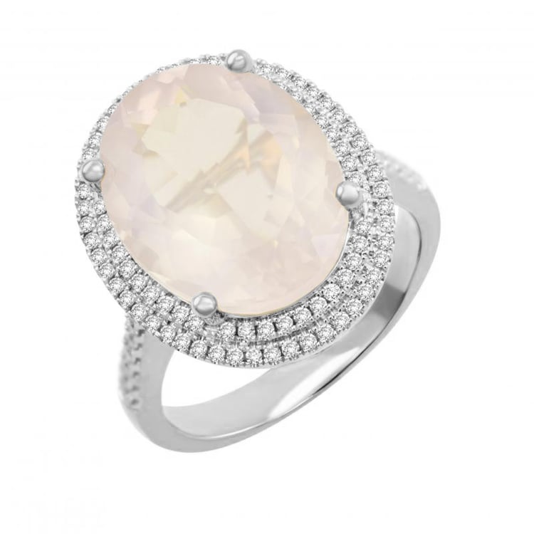 Prsten z bílého zlata 88480