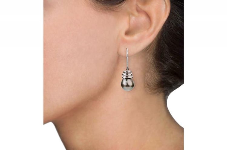 Náušnice s tahitskými perlami 13460