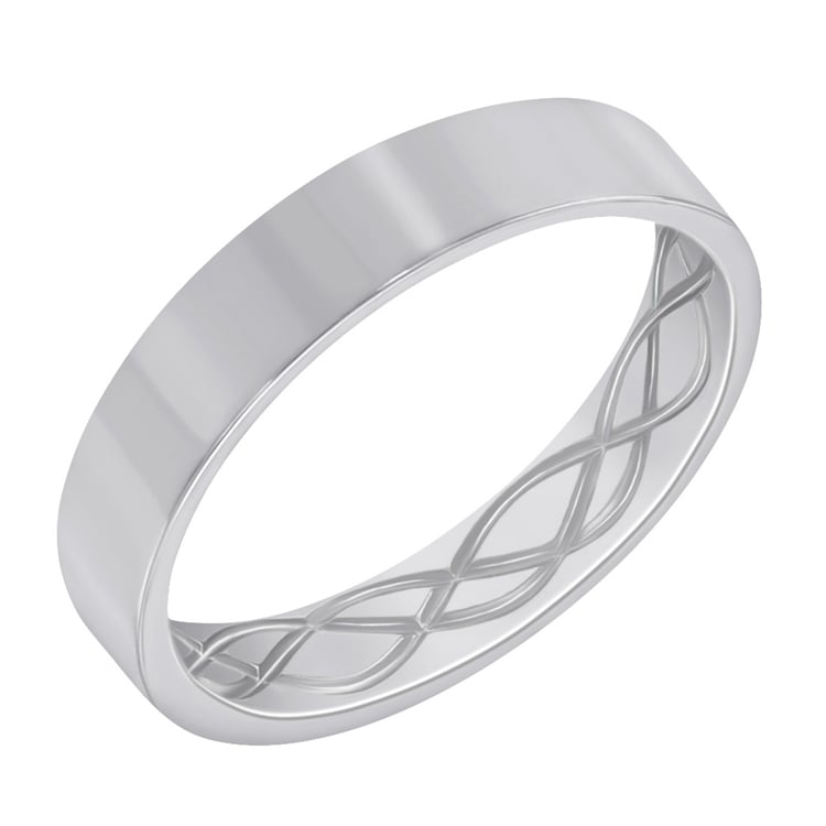 Pánský snubní prsten s vnitřním gravírem 70719