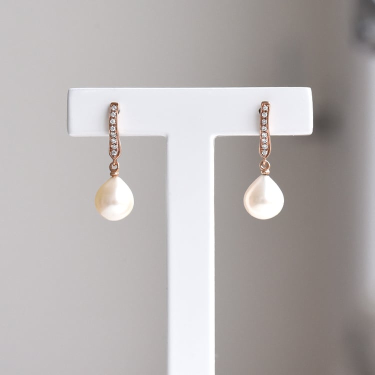 Perlové náušnice 77944