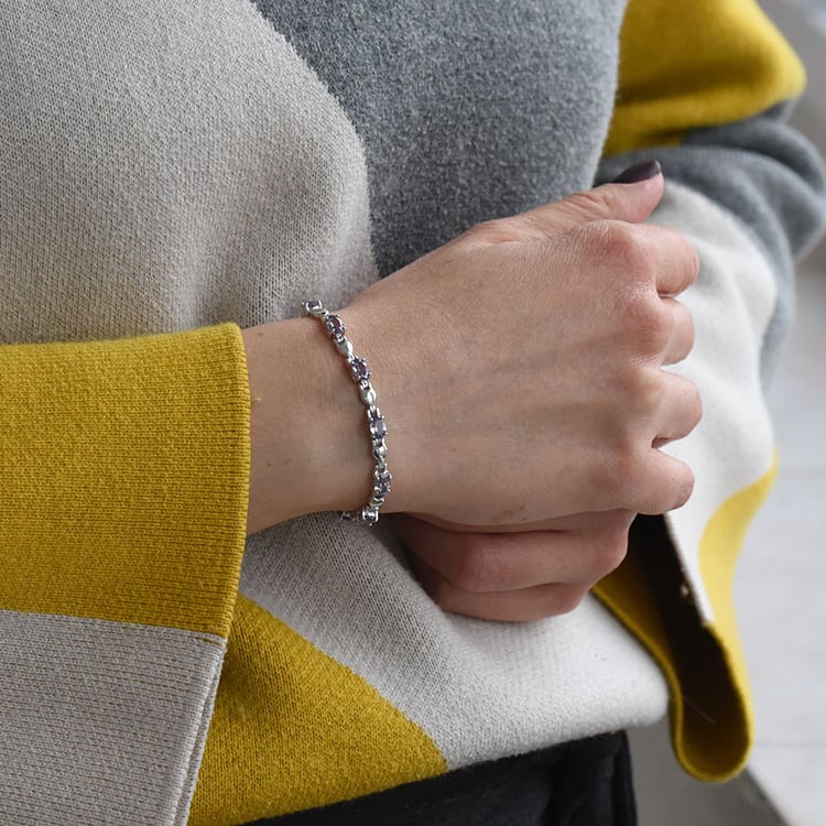 Stříbrný náramek 73959