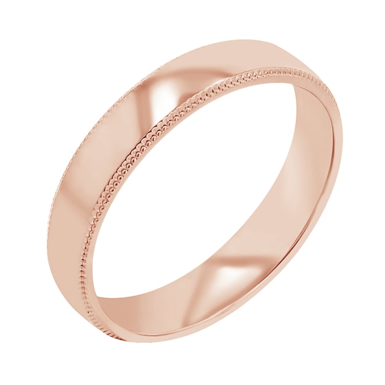 Zlaté snubní prsteny se zdobenými okraji Rayan 113882