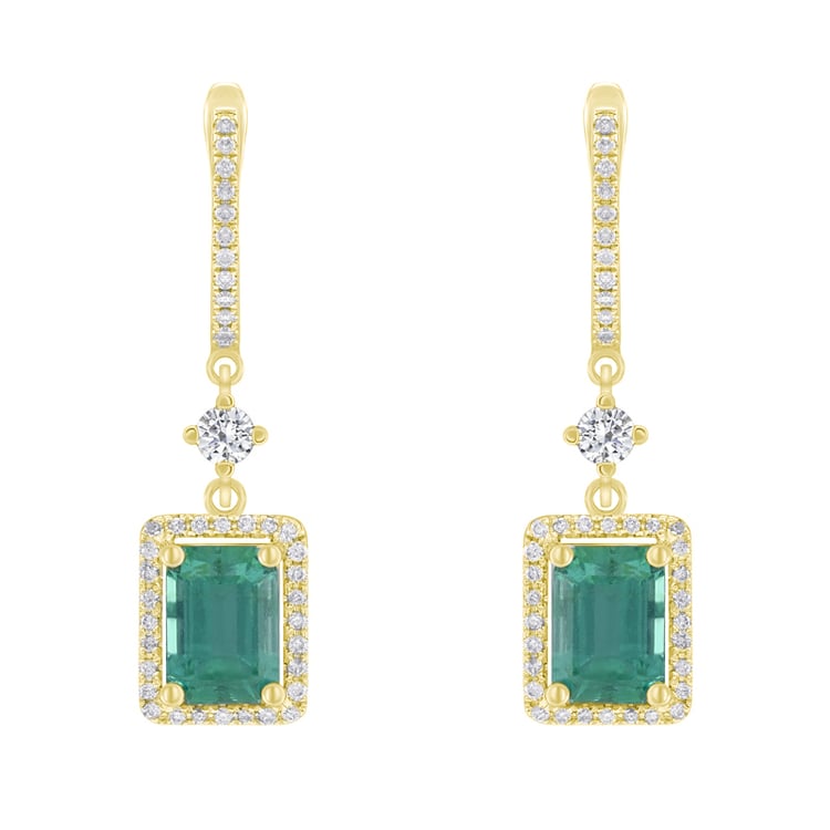 Náušnice ze žlutého zlata 42687