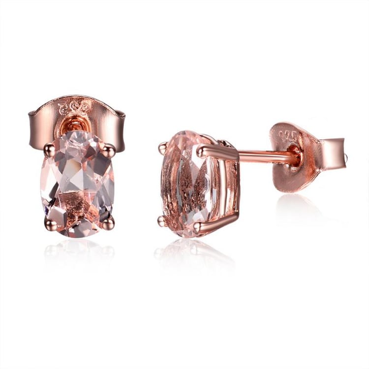 Morganitové náušnice 21677