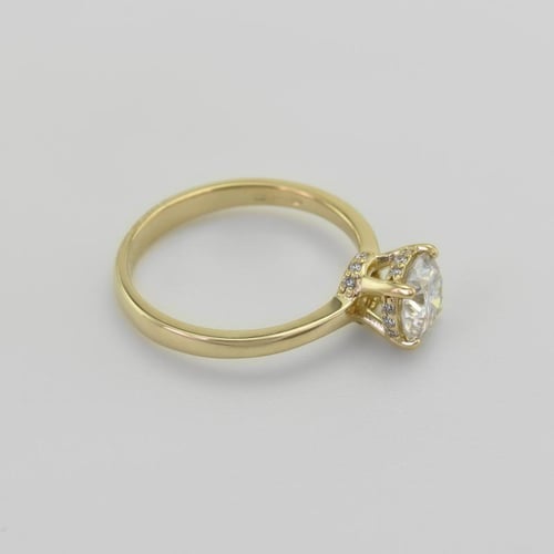 Zásnubní prsten s diamanty Xela
