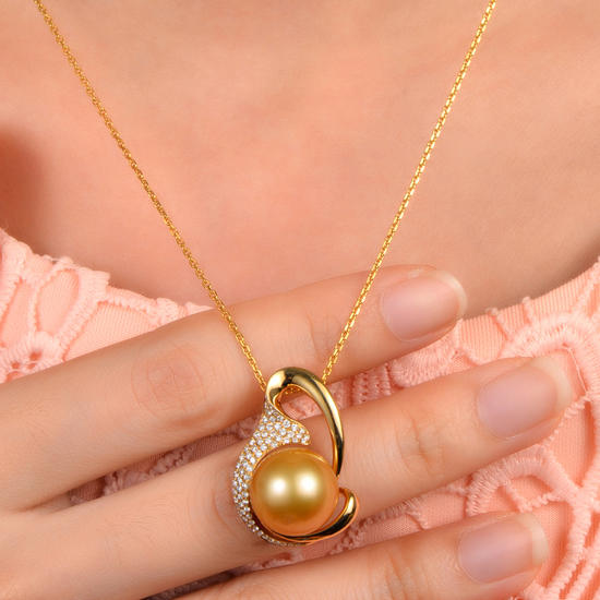 Náhrdelník s perlou 10291