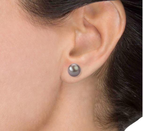 Zlaté perlové náušnice Eeah 6863