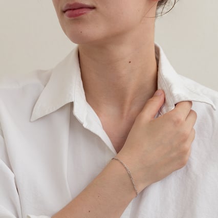 Figaro náramek 18 cm ze stříbra