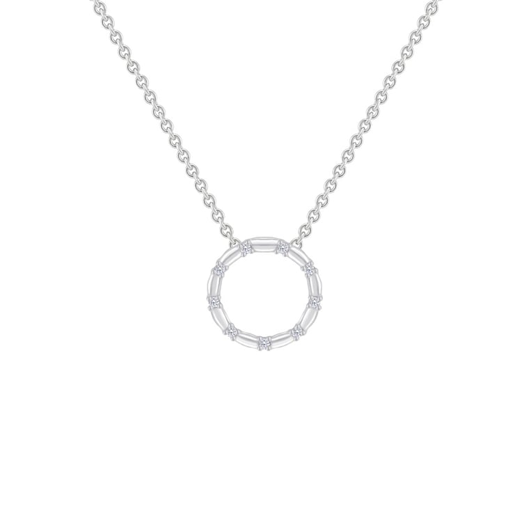 Zlatý přívěsek s diamanty 63735