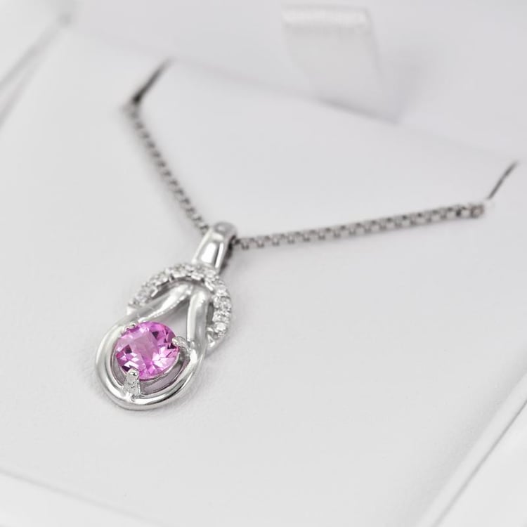 Náhrdelník se safírem 20387