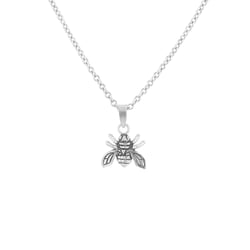 Jemný stříbrný přívěsek se včelou Bee