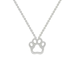 Psí tlapka ve zlatém přívěsku Louiss