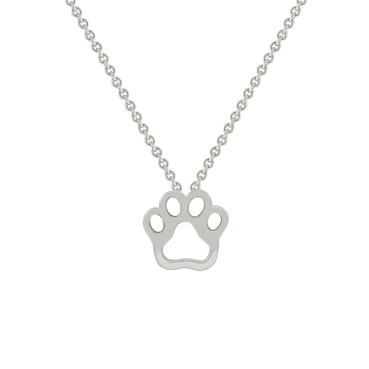 Náhrdelník se psí tlapkou