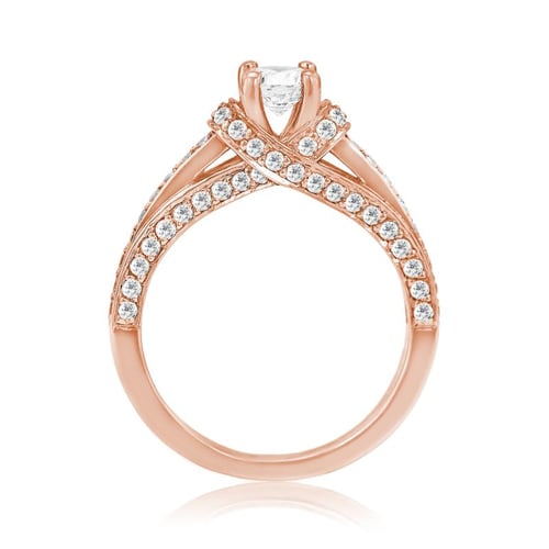 Luxusní zásnubní prsten s diamanty Jiezel