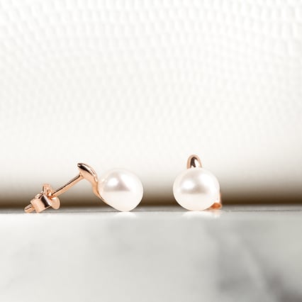 Elegantní perlové náušnice Louise