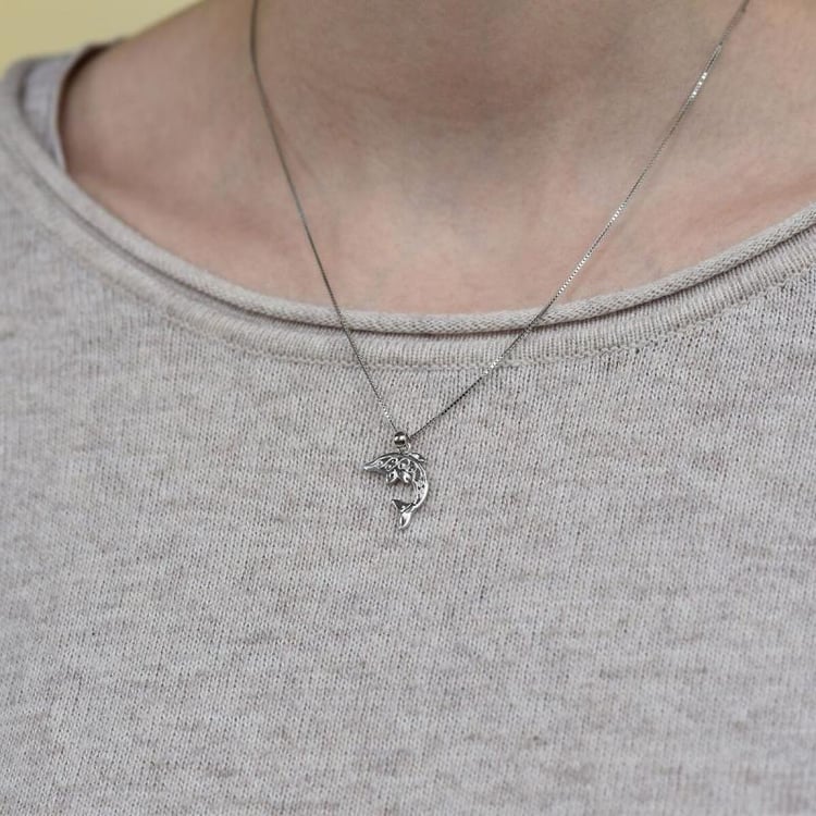 Stříbrný delfínek 28485