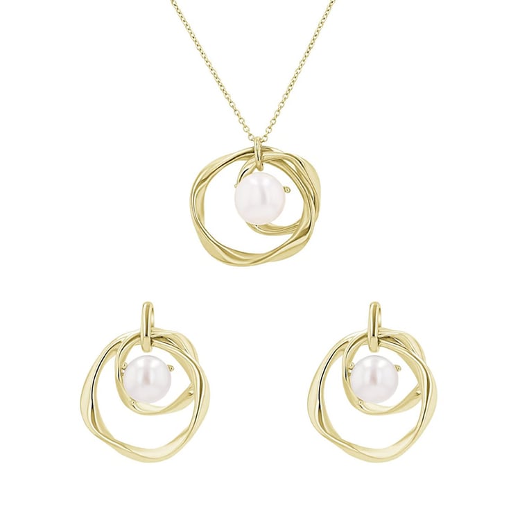 Kolekce stříbrných šperků s perlami Jerioth