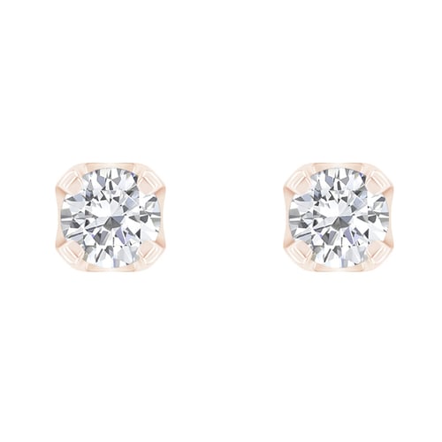 Náušnice s 0.50ct diamanty Joris