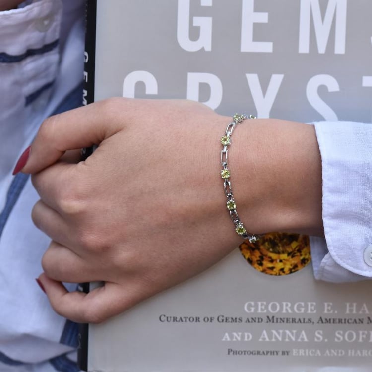 Olivínový náramek 30425