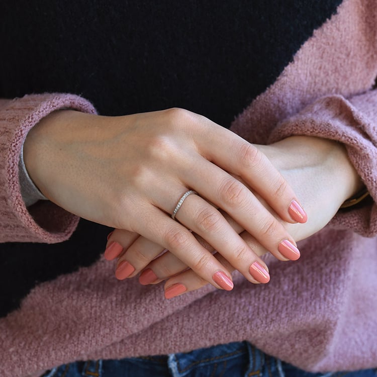 Nepravidelný diamantový prsten 71640