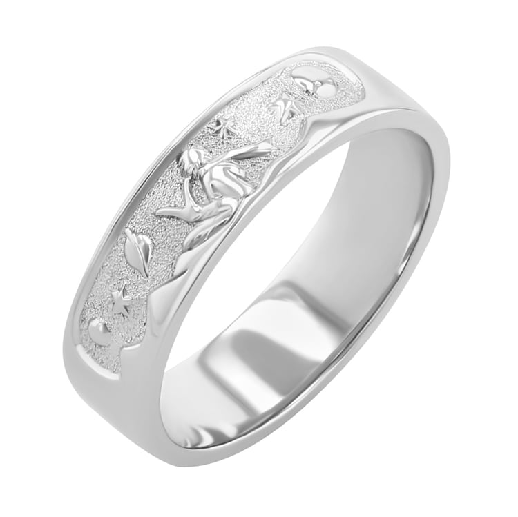 Ručně ryté snubní prsteny Malý princ 122806