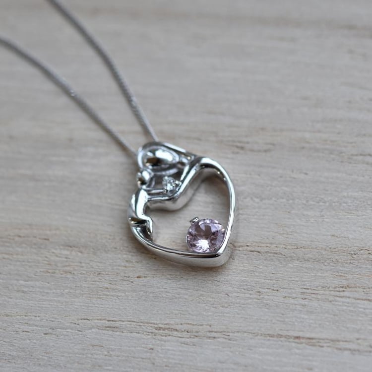 Náhrdelník s morganitem 37897