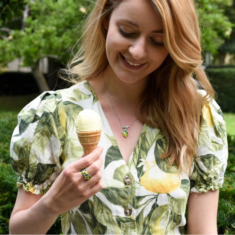 Enamelová kolekce ze stříbra 65849