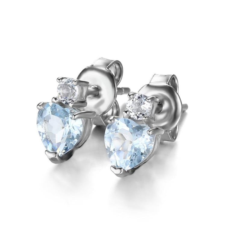 Náušnice ze stříbra 22610