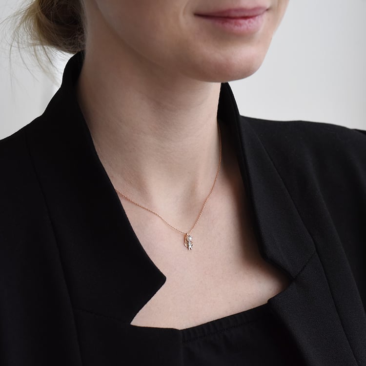 Přívěsek s perlou 91733