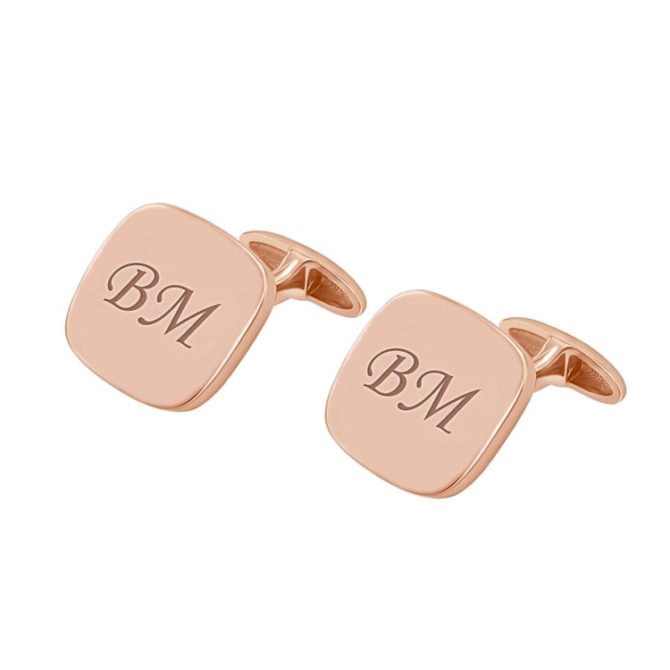 Zlaté manžetové knoflíčky s iniciálami Voitto 80965