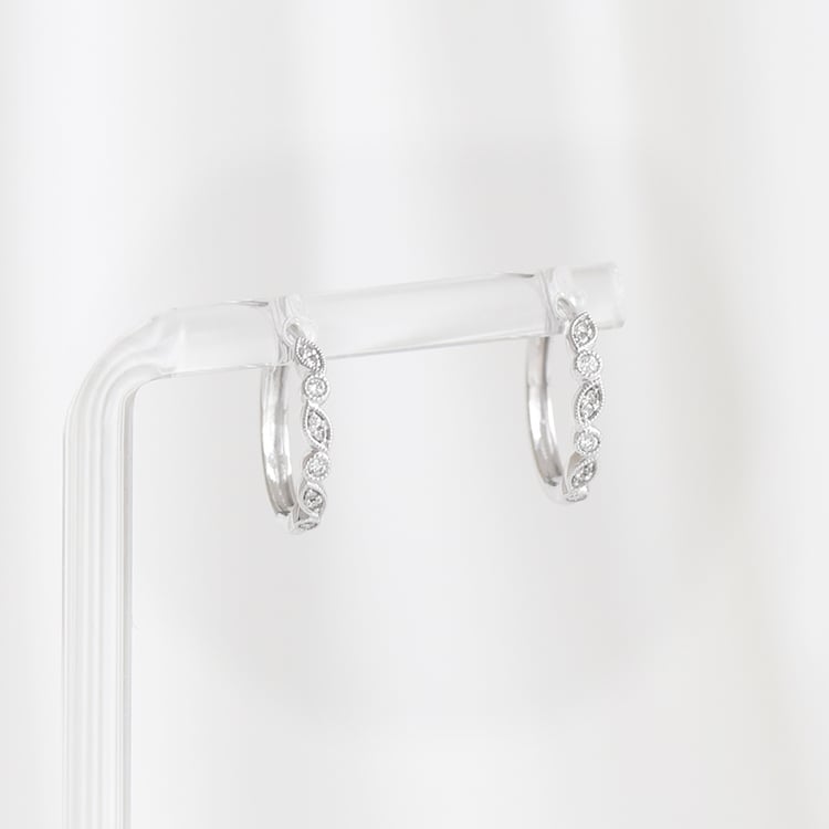 Náušnice s diamanty 93768