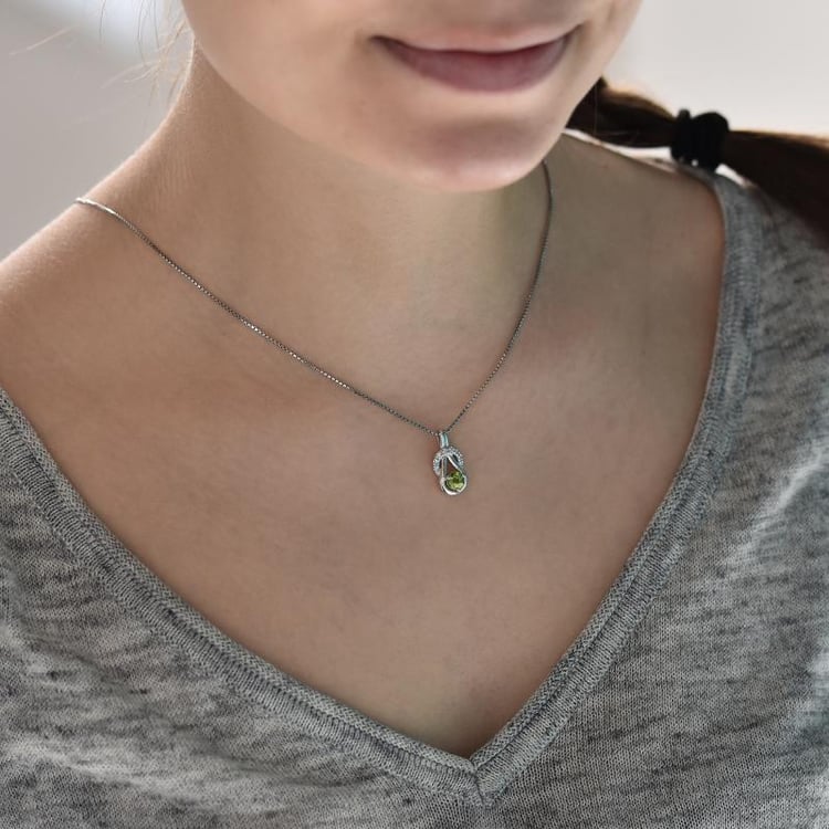 Náhrdelník s olivínem 39876