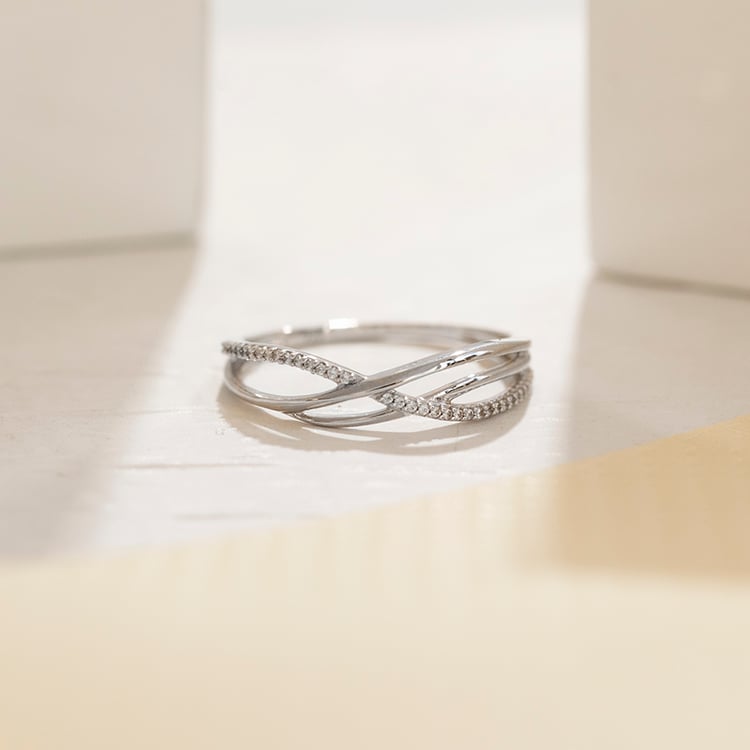 Set prstenů s možností výběru diamantu Izabelle 131663