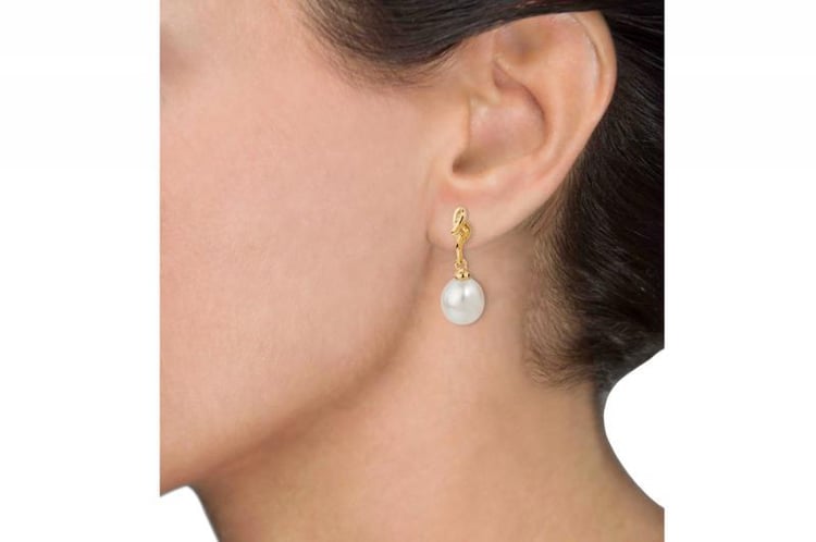 Visací náušnice s perlami Danna 7784