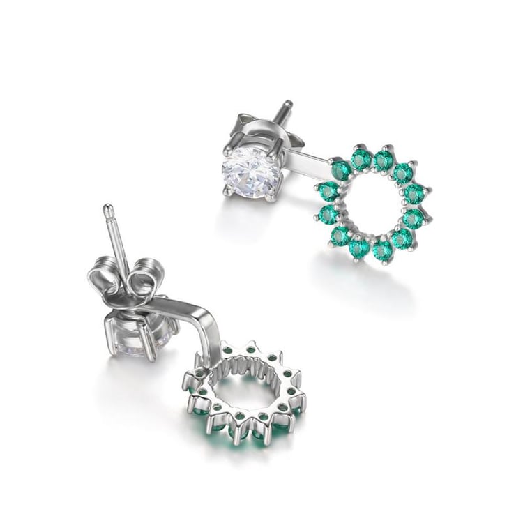 Náušnice 2 v 1 20544