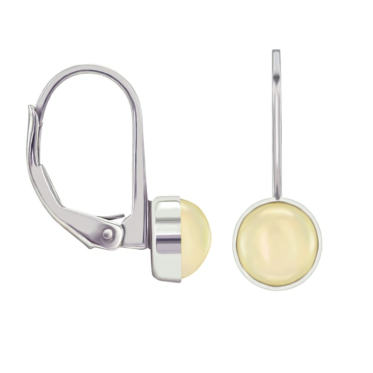 Náušnice s přírodními opály 34136