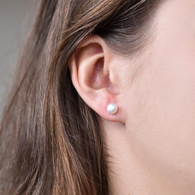 Náušnice s perlami 18938