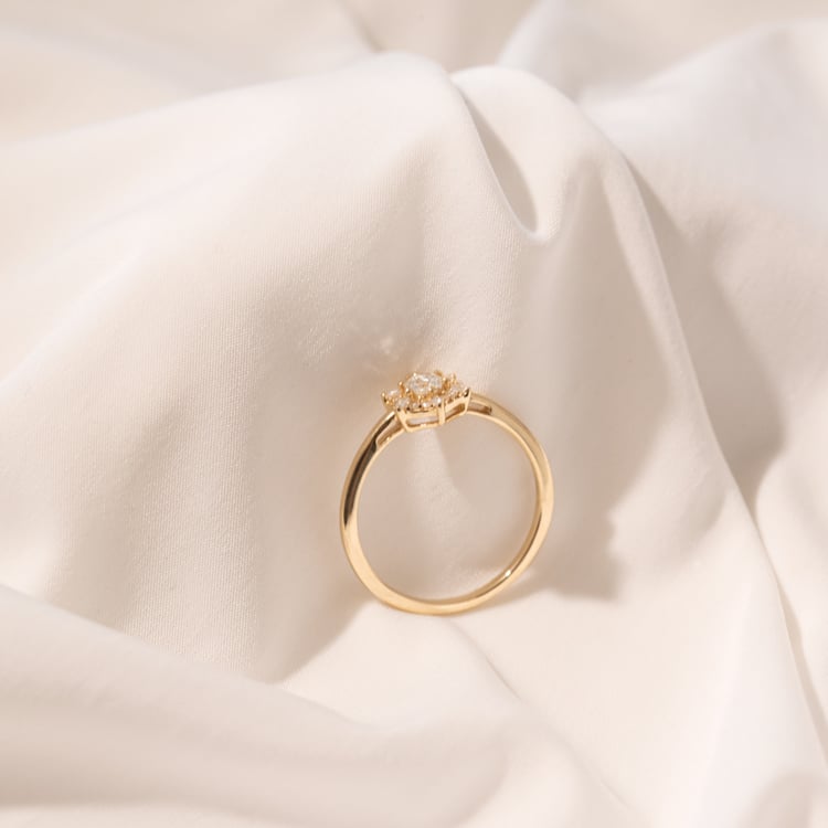 Prsten s lab-grown diamanty Lenora 102110