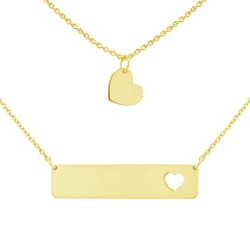 Sada náhrdelníků pro dva Bianca