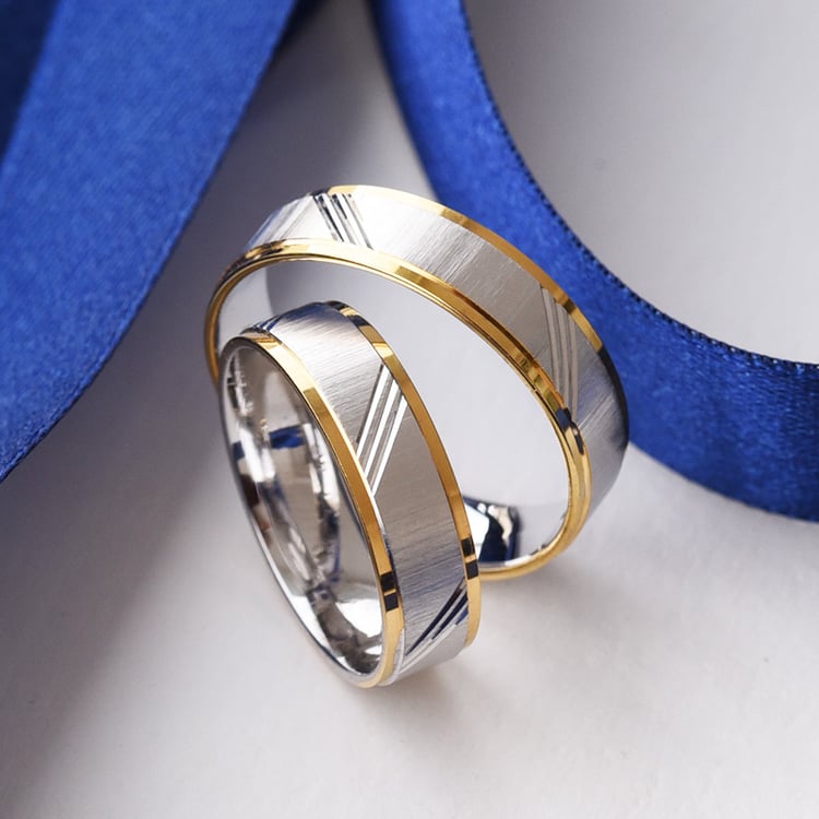 Zlaté snubní prsteny 77264