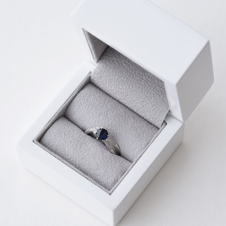 Prsten se safírem 78433